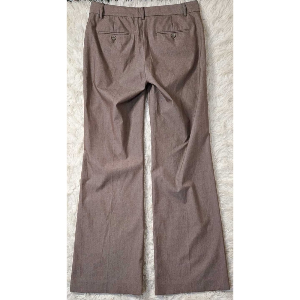 Express Editor Pants Brown Flare Bootcut Work Bus… - image 2
